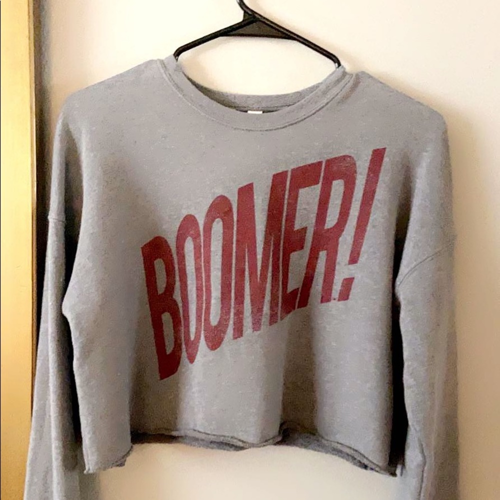 OU Cropped Sweatshirt